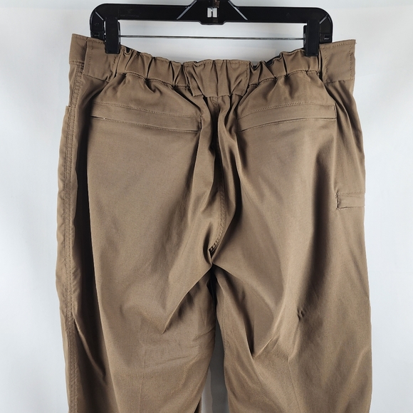 Duluth Trading Mens Flex Dry On The Fly Relaxed Brown Cargo Pants Size Lx30 - Picture 9 of 13